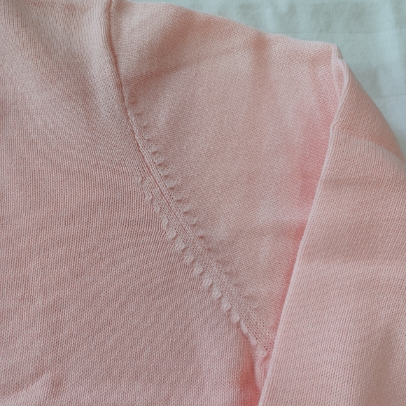 NWT Old Navy Women's 2x Light Pink Sweater with Ribbed Mock Turtle Neck - Picture 5 of 9